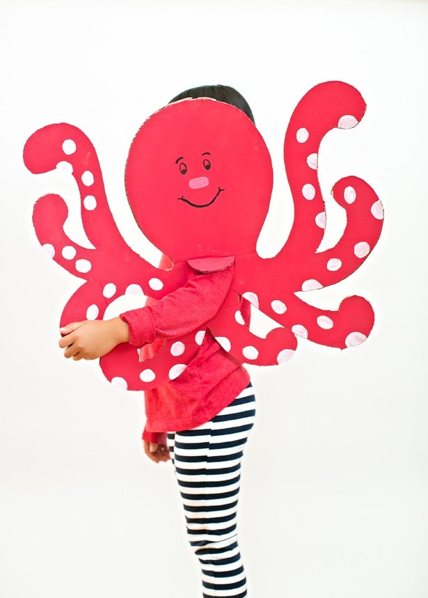 DIY octopus costume