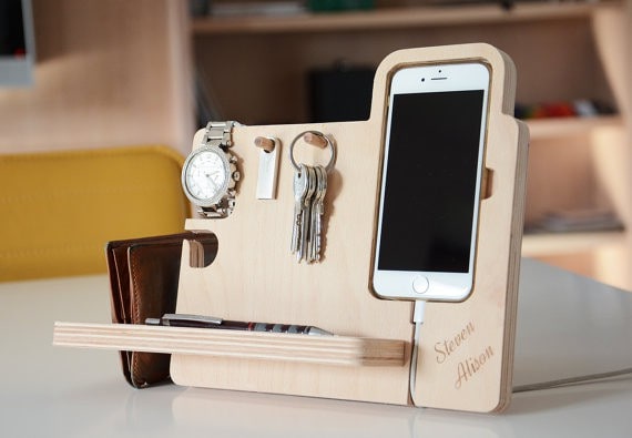 wood charging station