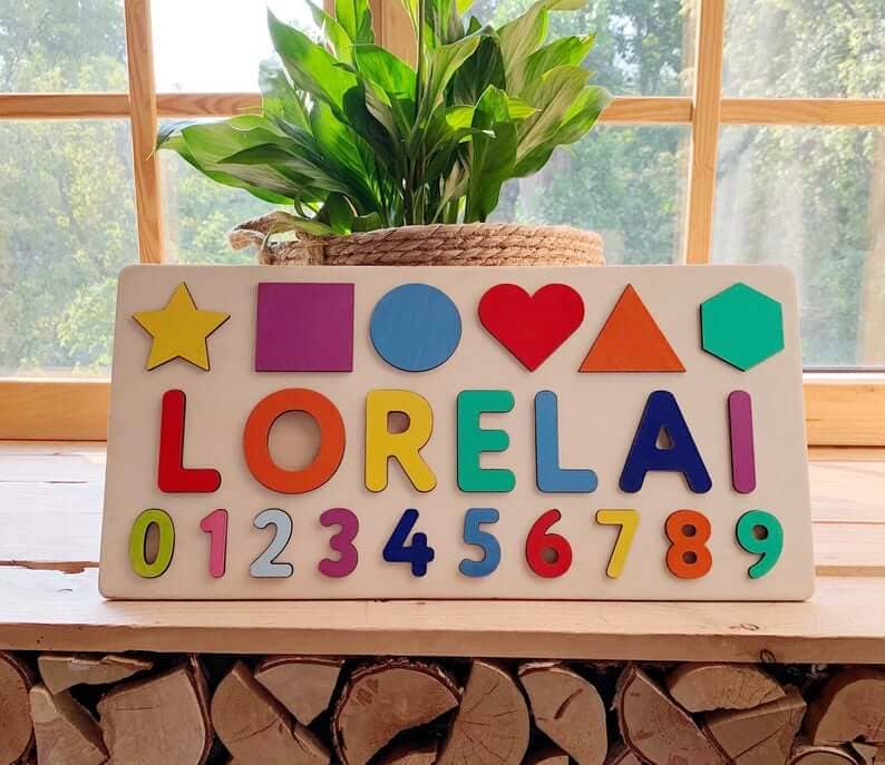 personalized name puzzle