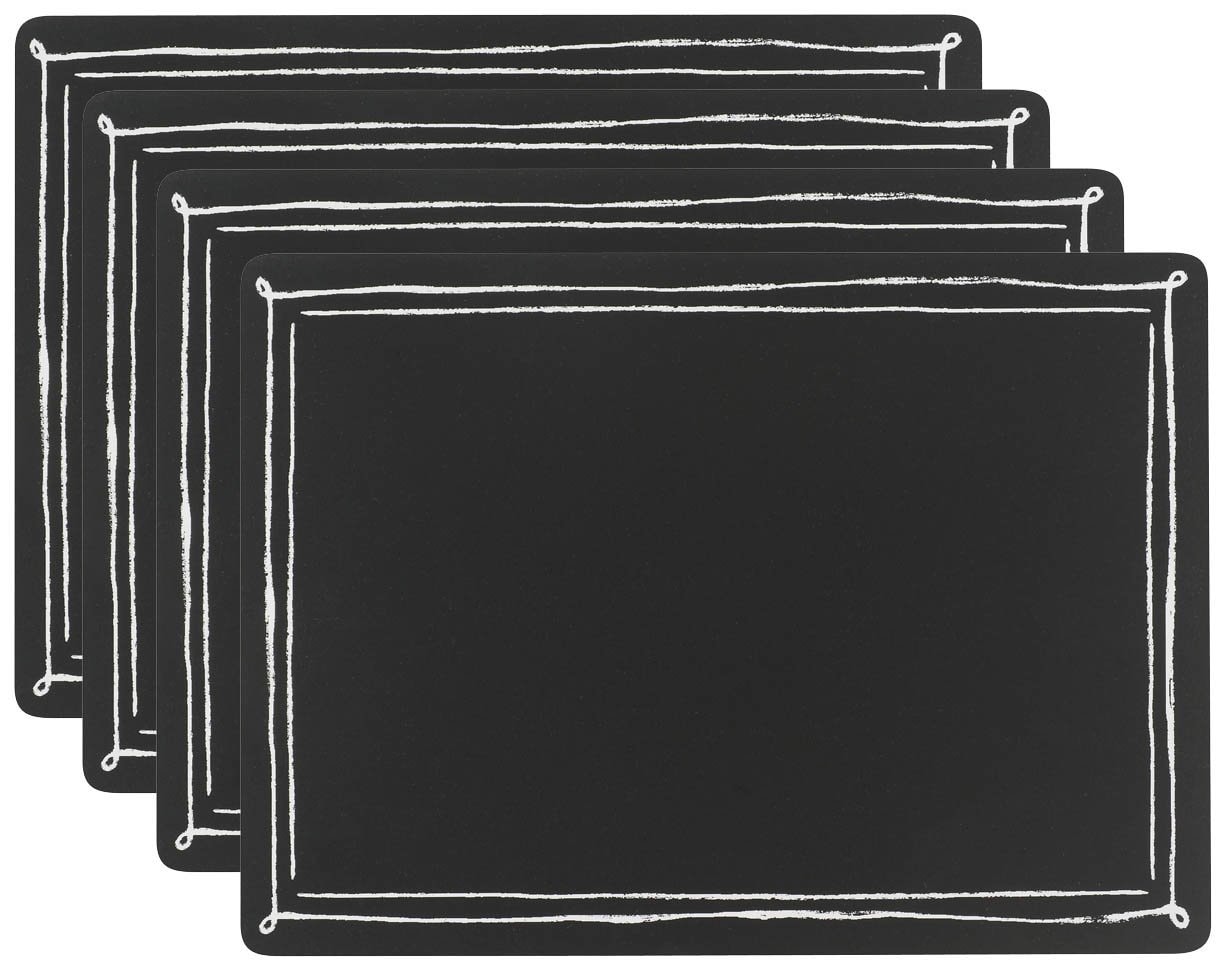 chalk board placemats