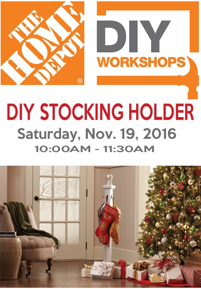 Diy Stocking Holder Stand No Mantel No Problem