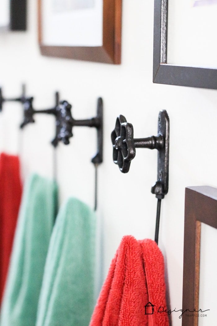 WOW, WOW, WOW! This DIY bathroom remodel is by far one of the best I have seen, and they REALLY did all the work themselves! I love the floor to ceiling subway tile, the black slate tile floor and the penny tile accents. And that floating vanity is amazing.