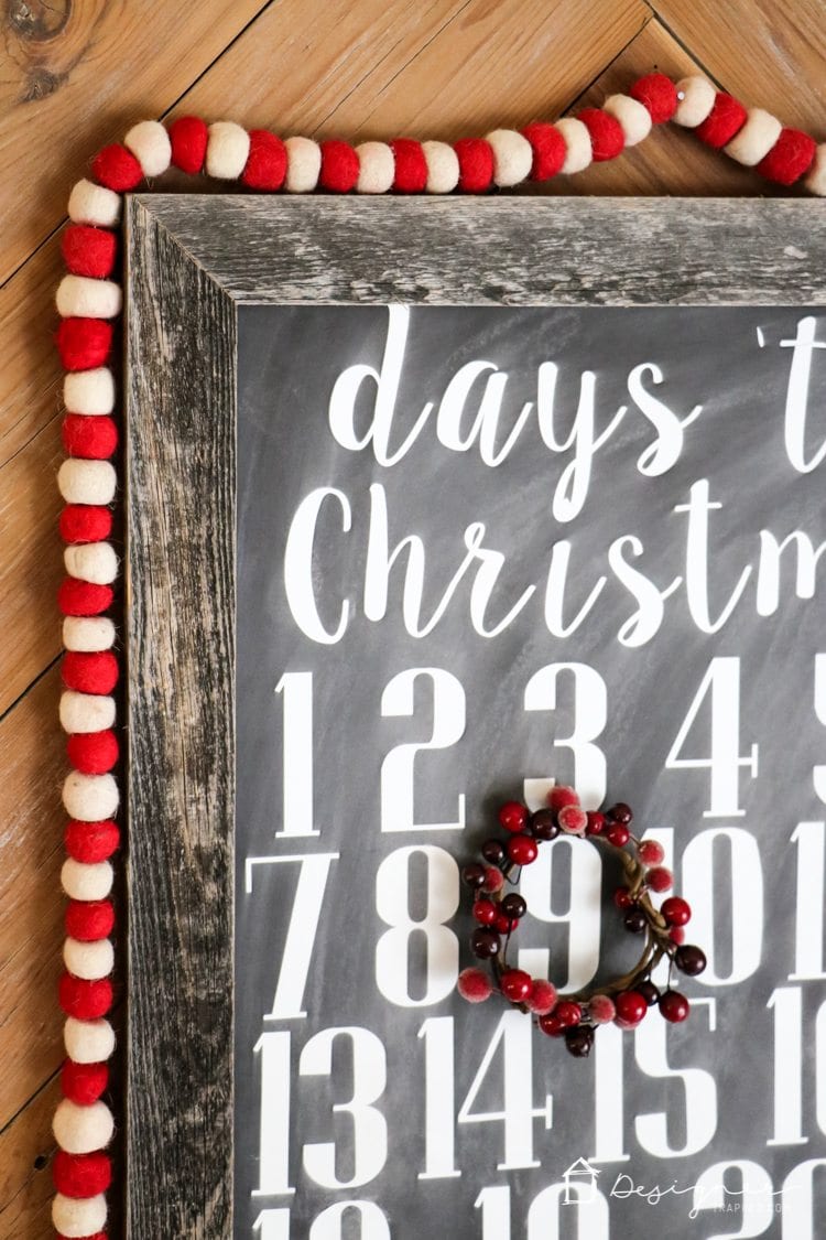 DIY Christmas Countdown Calendar