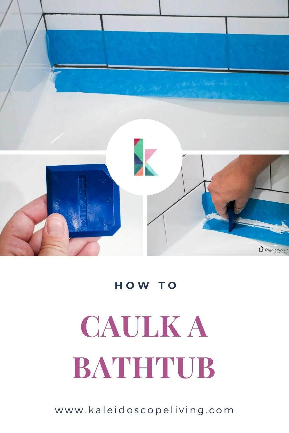 How To Caulk A Bathtub A Cautionary Tale Designertrapped Com   How To Caulk A Bathtub 3 1 