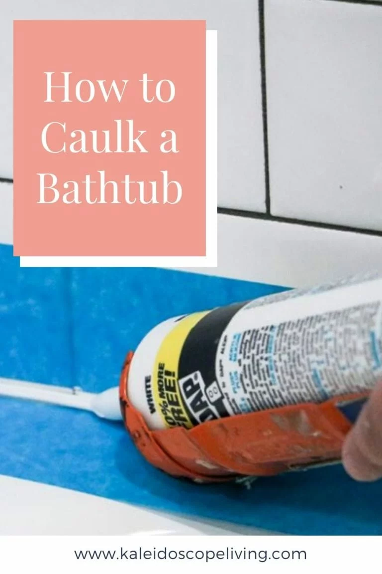 How to Caulk a Bathtub (A Cautionary Tale) | Designertrapped.com