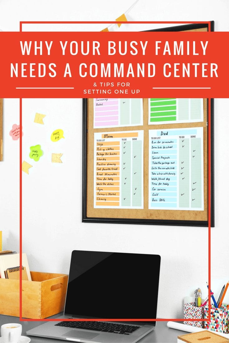 What is a Command Center and why does your family need one?