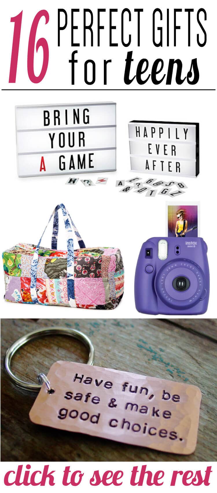 OMG, teens are so hard to shop for! I get so stressed out when I need to find a gift for a teen, but I don't just want to buy them gift cards. So happy I found this list of cool gifts for teens. So many awesome ideas of what to buy teens in your life.