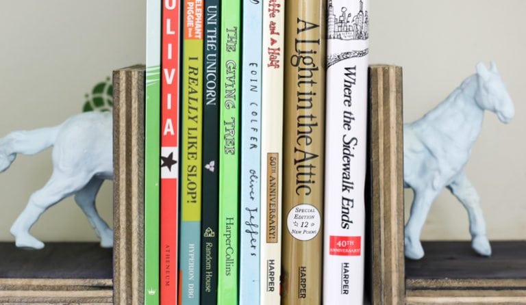 DIY Bookends: Get A High-end Look on a Dime