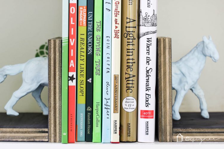 DIY Bookends: Get A High-end Look on a Dime | Designertrapped.com