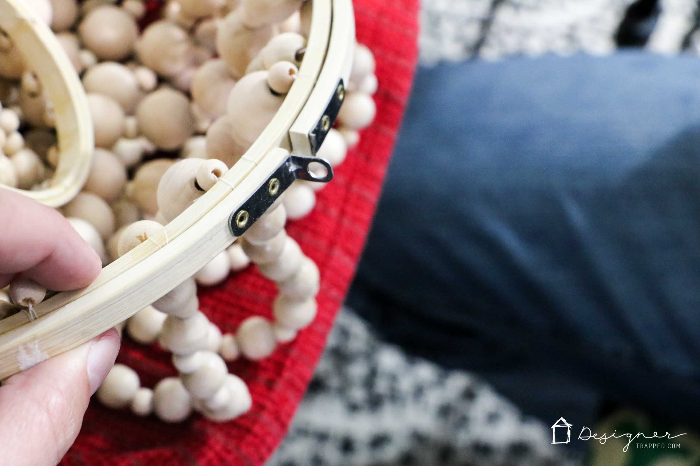 OMG, I love this DIY chandelier made from wood beads. It looks like it may take a while, but it doesn't look hard! I've wanted a wood bead chandelier but they are so expensive. Totally making this.