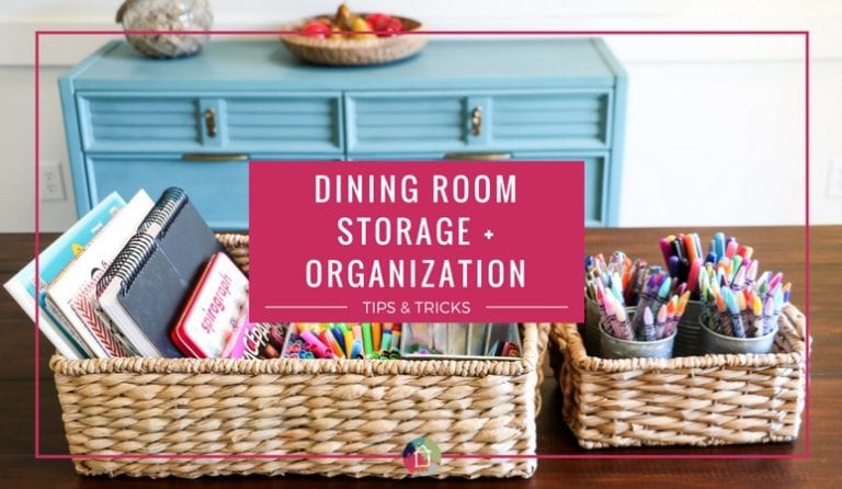 Dining Room Storage and Organization