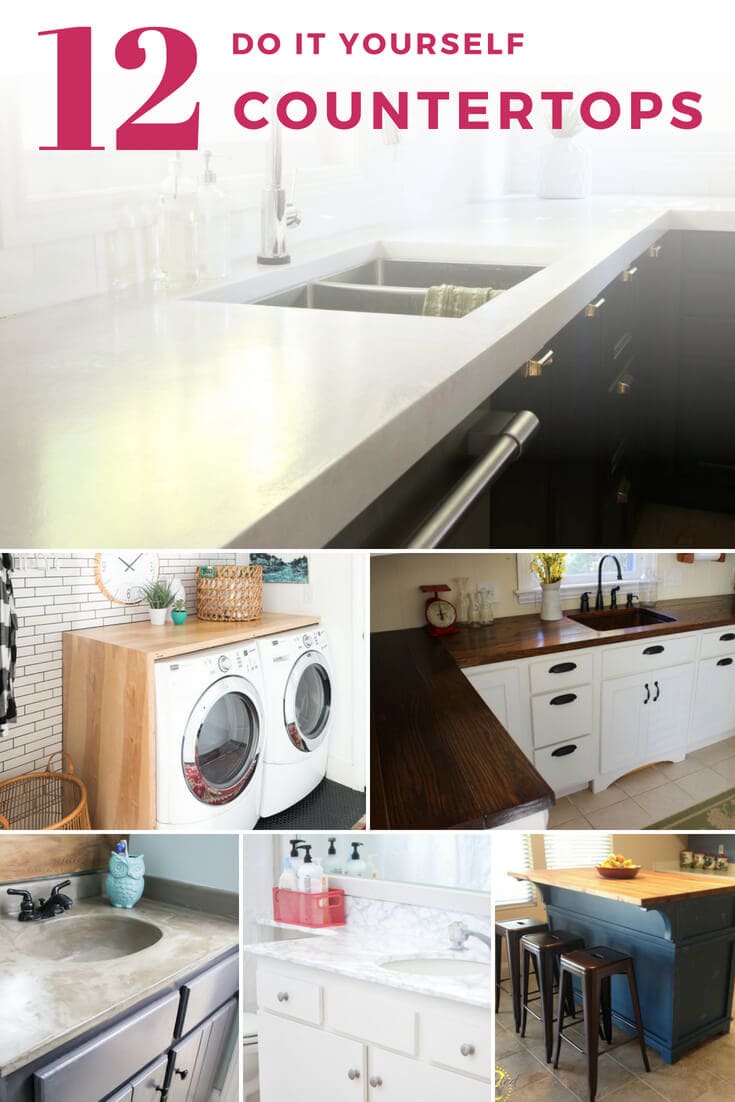 12 DIY Countertops That Will Blow Your Mind | Designertrapped.com