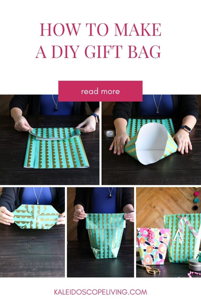 How to Make a Gift Bag from Wrapping Paper