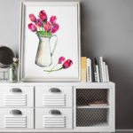 OMG! I am so in love with these free printables for Spring! I can't wait to print off these Spring printables and pop them into frames. So gorgeous!
