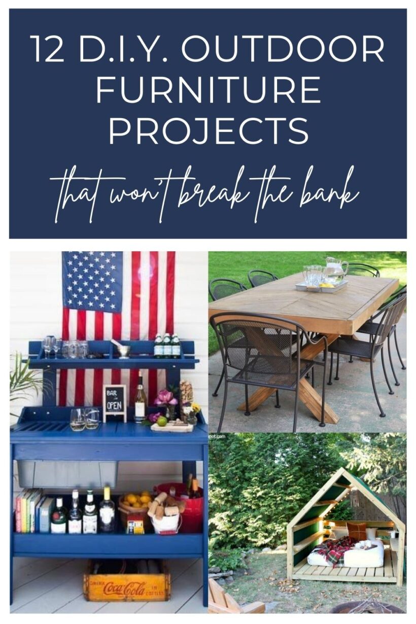 DIY outdoor furniture projects