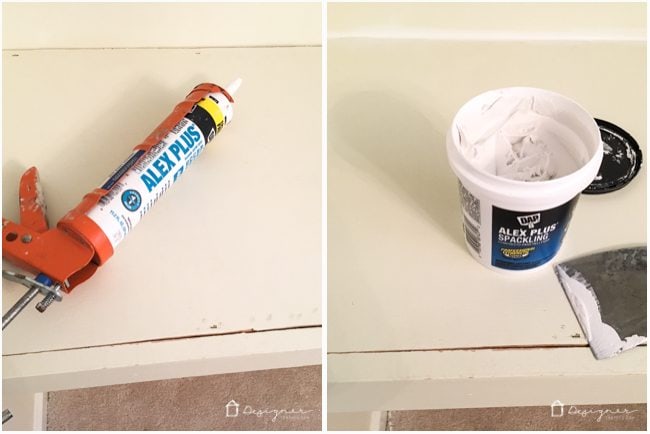 Have a lot of patch work to do? This is my new favorite spackle by far! It's like caulk and spackle had a baby!