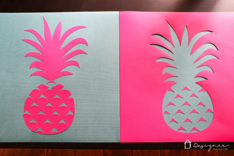 Download Diy Pineapple Art The Positive The Negative Designertrapped Com SVG, PNG, EPS, DXF File