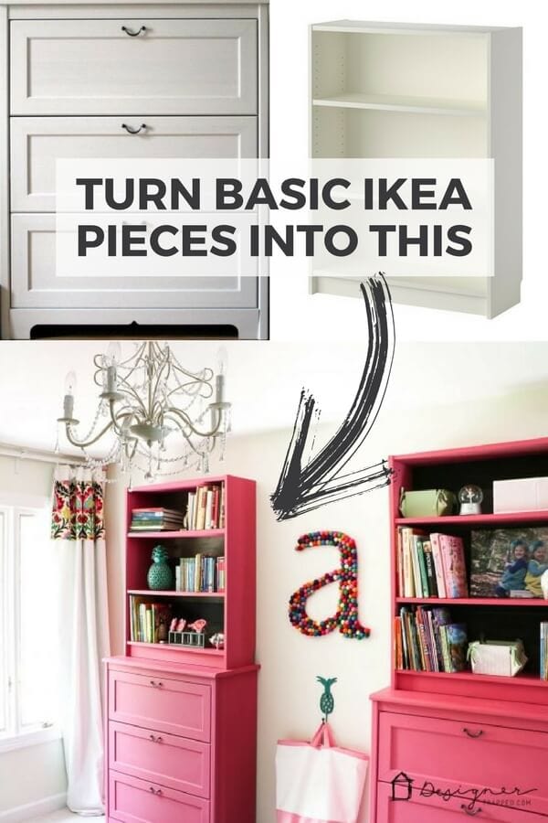 Ikea Billy Bookcase Hack Storage & Style