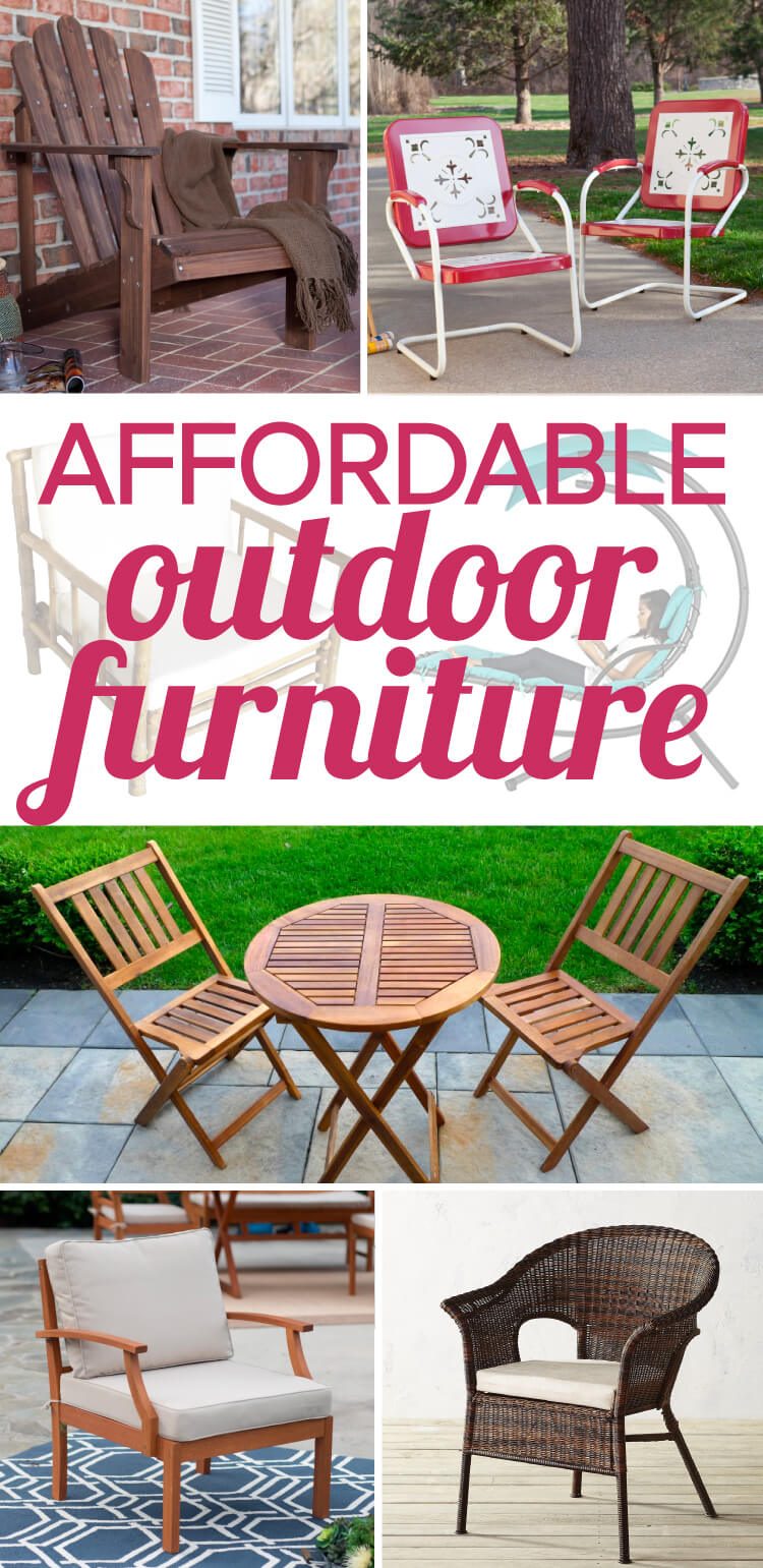 Stylish And Affordable Outdoor Furniture Designertrapped