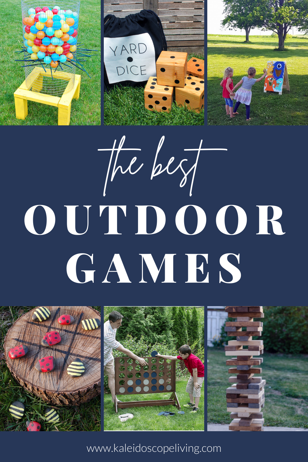 The Best DIY Outside Games & Fun for Summer! | DesignerTrapped.com