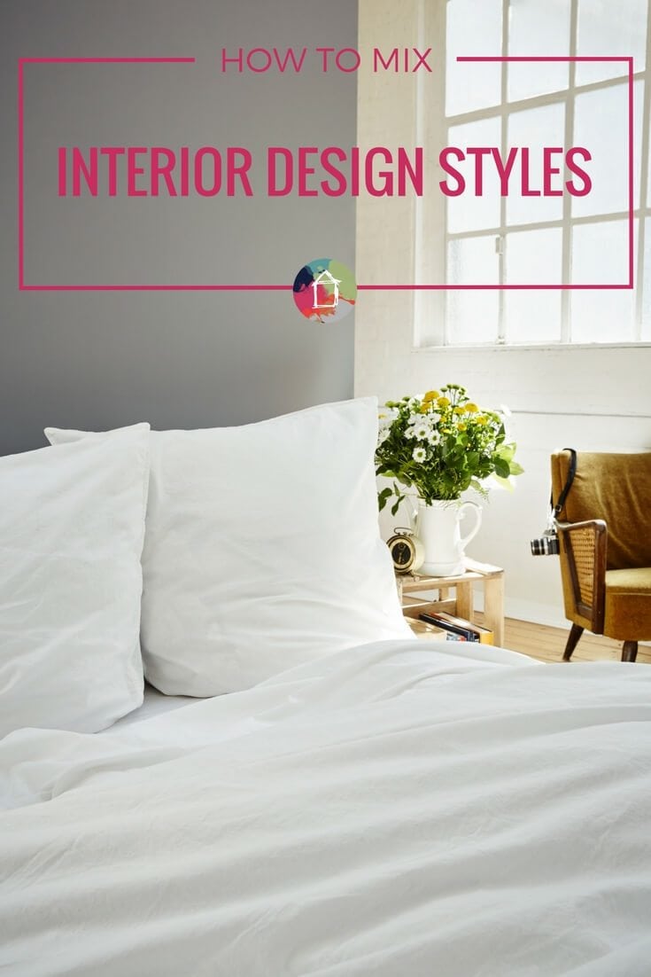 GREAT examples of how to mix interior design styles in your home and tips to follow so you can do it like a pro! So bold and beautiful. Perfectly done!