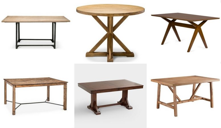 You don't have to spend a fortune on a dining room table! There are so many affordable dining tables. Love, love, love this list!