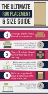 area rug placement guide