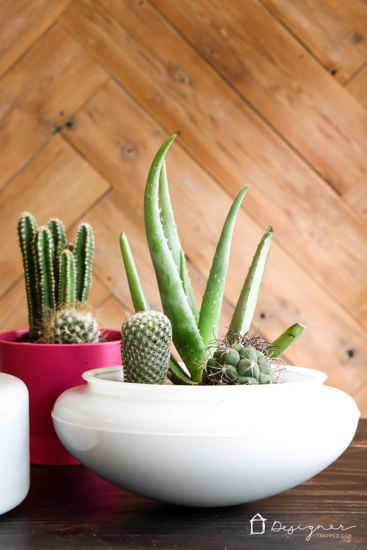 OMG! These DIY planters are gorgeous and I never, ever would have thought of this upcycling idea. So smart!