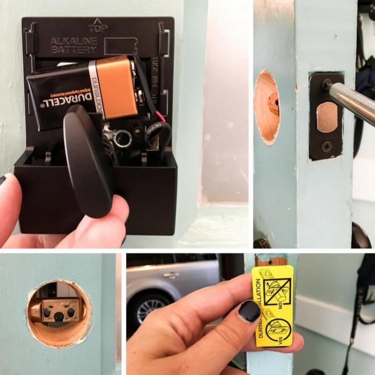 Go keyless so you have one less thing to worry about! Learn all about Schlage electronic locks in this real-life post :) 