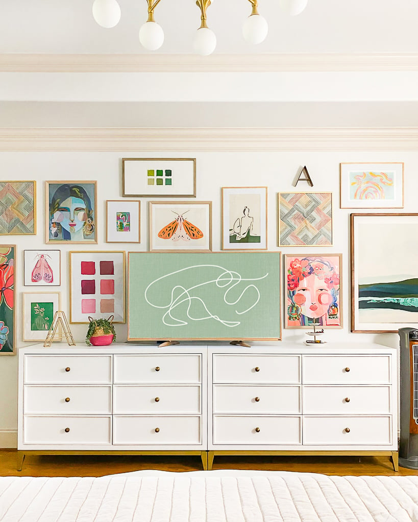 10 Wall Art Display Ideas That Aren't Another Gallery Wall - Brit + Co