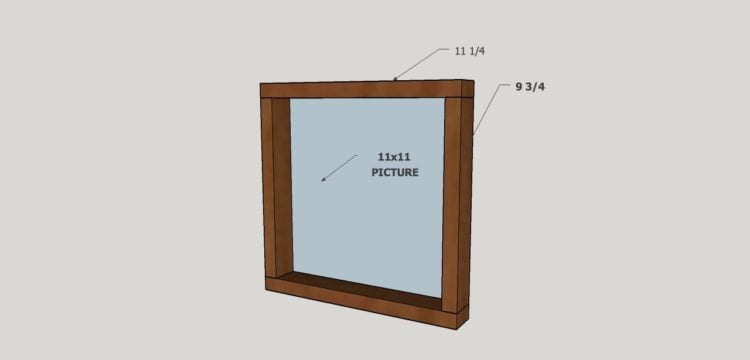 How to Make a Picture Frame for LARGE Prints