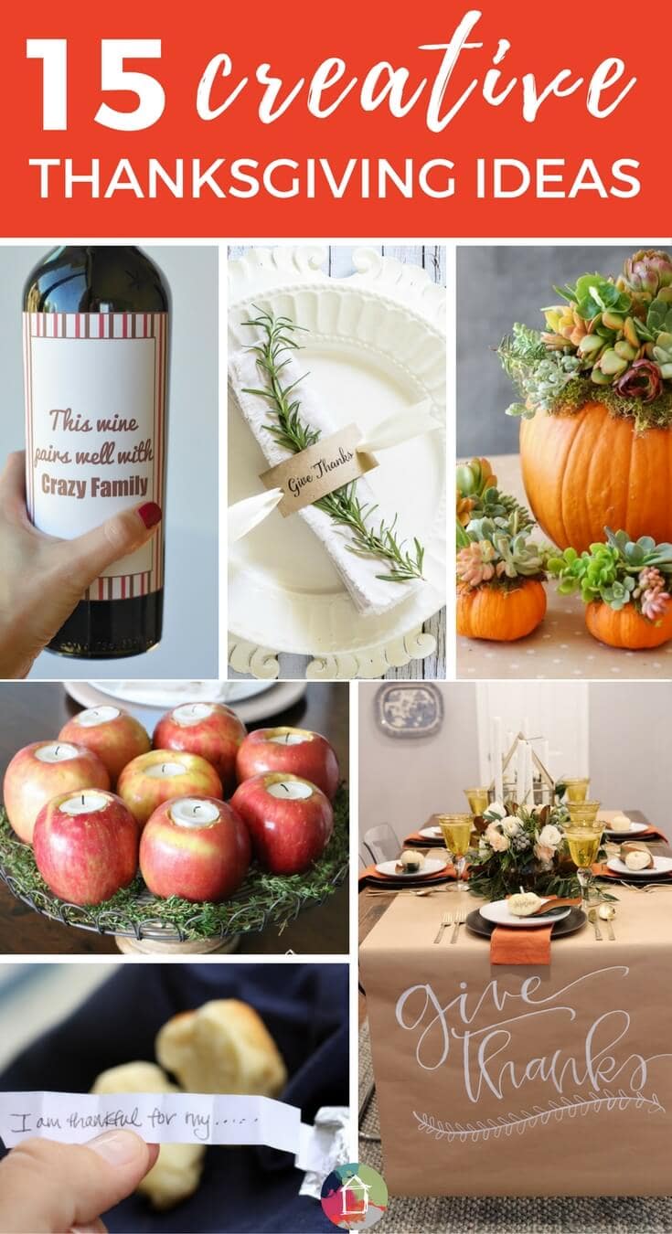 15 Thanksgiving Ideas Sure to Inspire You!
