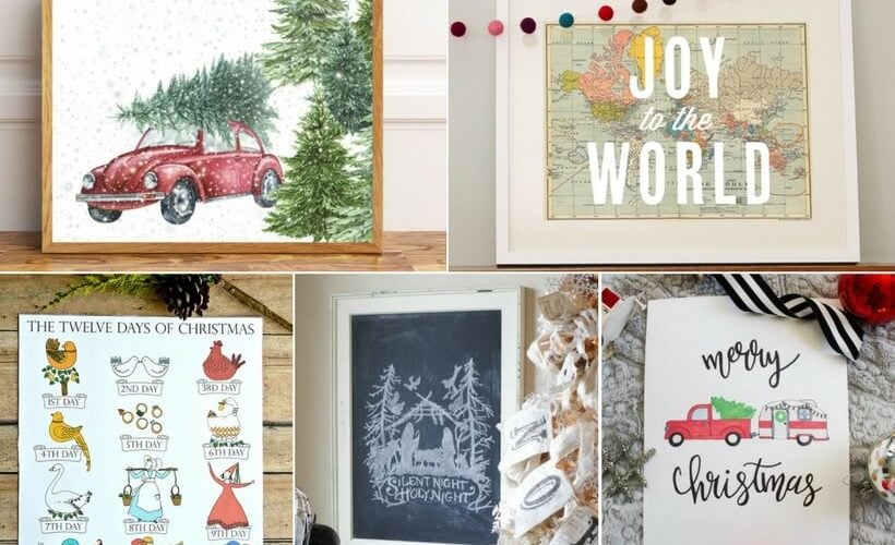 The Best Christmas Printables | Kaleidoscope Living