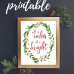 These free Christmas printables are a beautiful and easy way to add a touch of holiday joy to your home! Grab them for yourself or print them off and frame them for the perfect Christmas gifts for others!