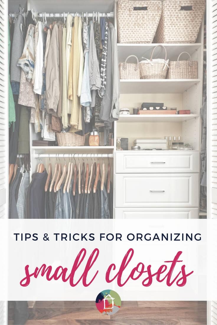 Small Closet Organization Tips & Hacks