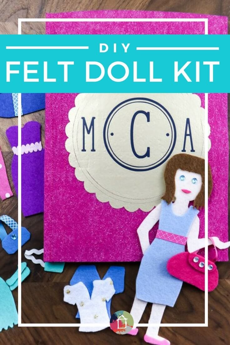 This DIY felt doll kit is fun to make and is a perfect quiet activity for any little girls in your life! Learn how to make your own DIY felt doll kit with this detailed tutorial.