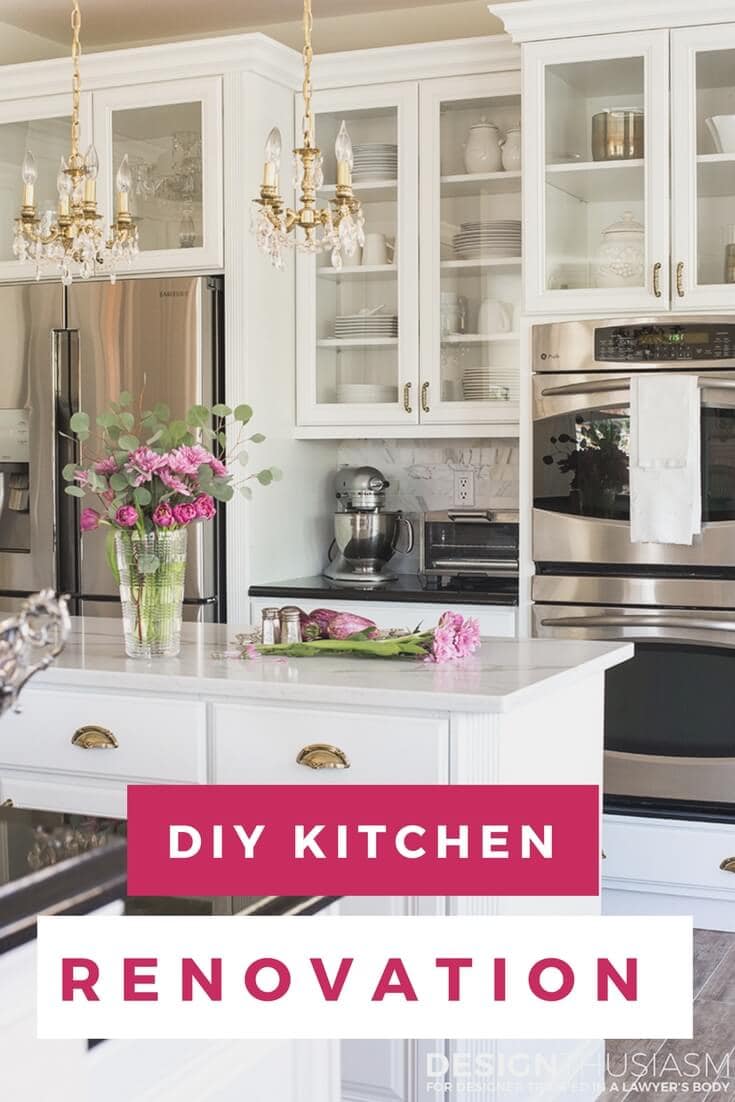 It is easier than you think to take your kitchen from builder grade to gorgeous on a budget! These kitchen makeover secrets will save you money and give you great ideas!