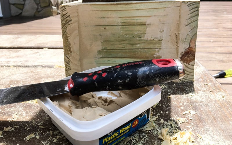 Screw and Nail Hole Filler Tips and Tricks Kaleidoscope Living