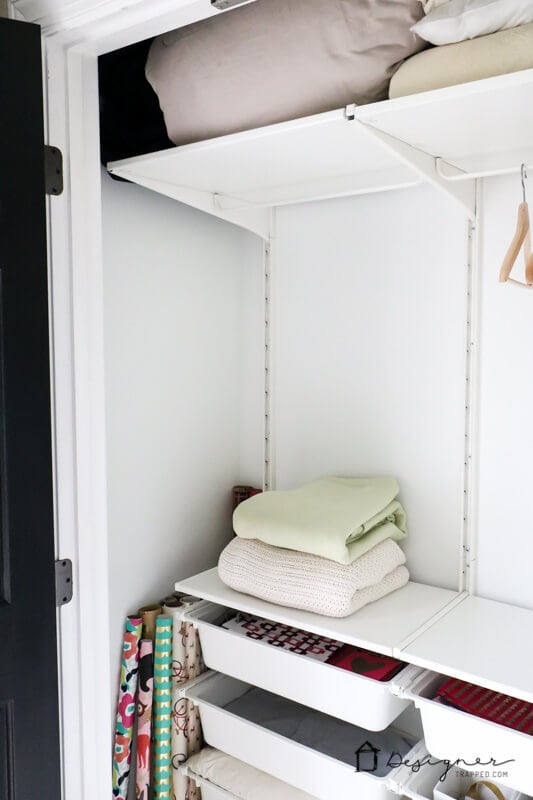 Small Bedroom Closet DIY Makeover, Ikea Algot Closet Installation