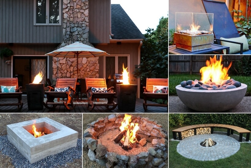 DIY Fire Pit Ideas + Buying Options for Non-DIYers