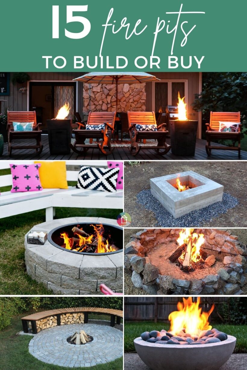 Diy Fire Pit Ideas Ing Options For, How To Dig A Fire Pit