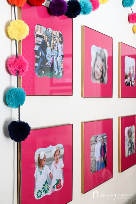 DIY Custom Photo Mats In 3 Easy Steps - DianneDecor.com  Matting pictures  diy, Diy photo frame cardboard, Frame matting diy