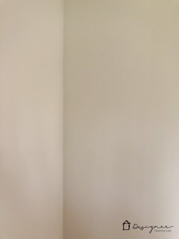 photo of blank wall after drywall repair
