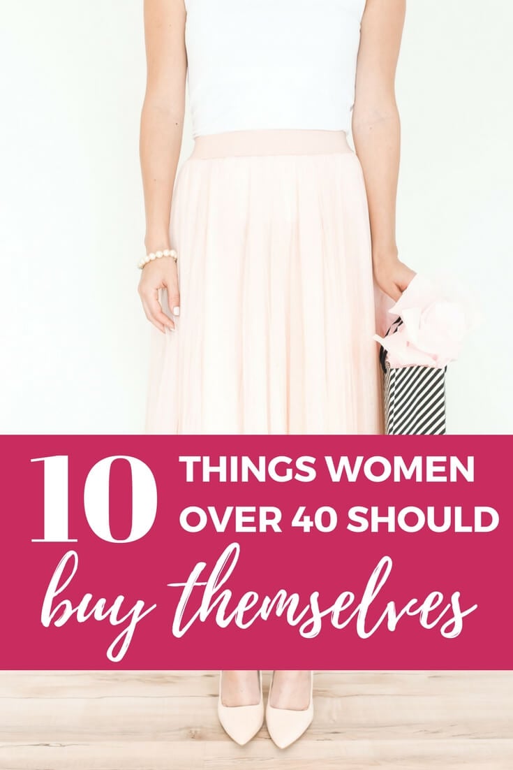 There are some things that women over 40 should buy for themselves! Now that I've celebrated my 40th birthday, I've compiled a list of the top 10 things I believe women over 40 should treat themselves to just because.