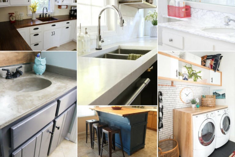 15 Affordable DIY Countertops That Will Blow Your Mind