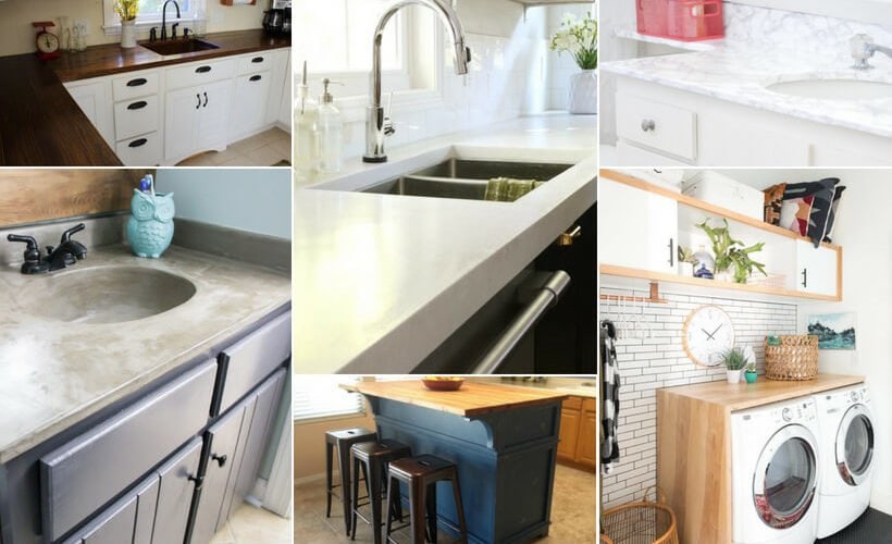 12 Diy Countertops That Will Blow Your Mind Designertrapped Com