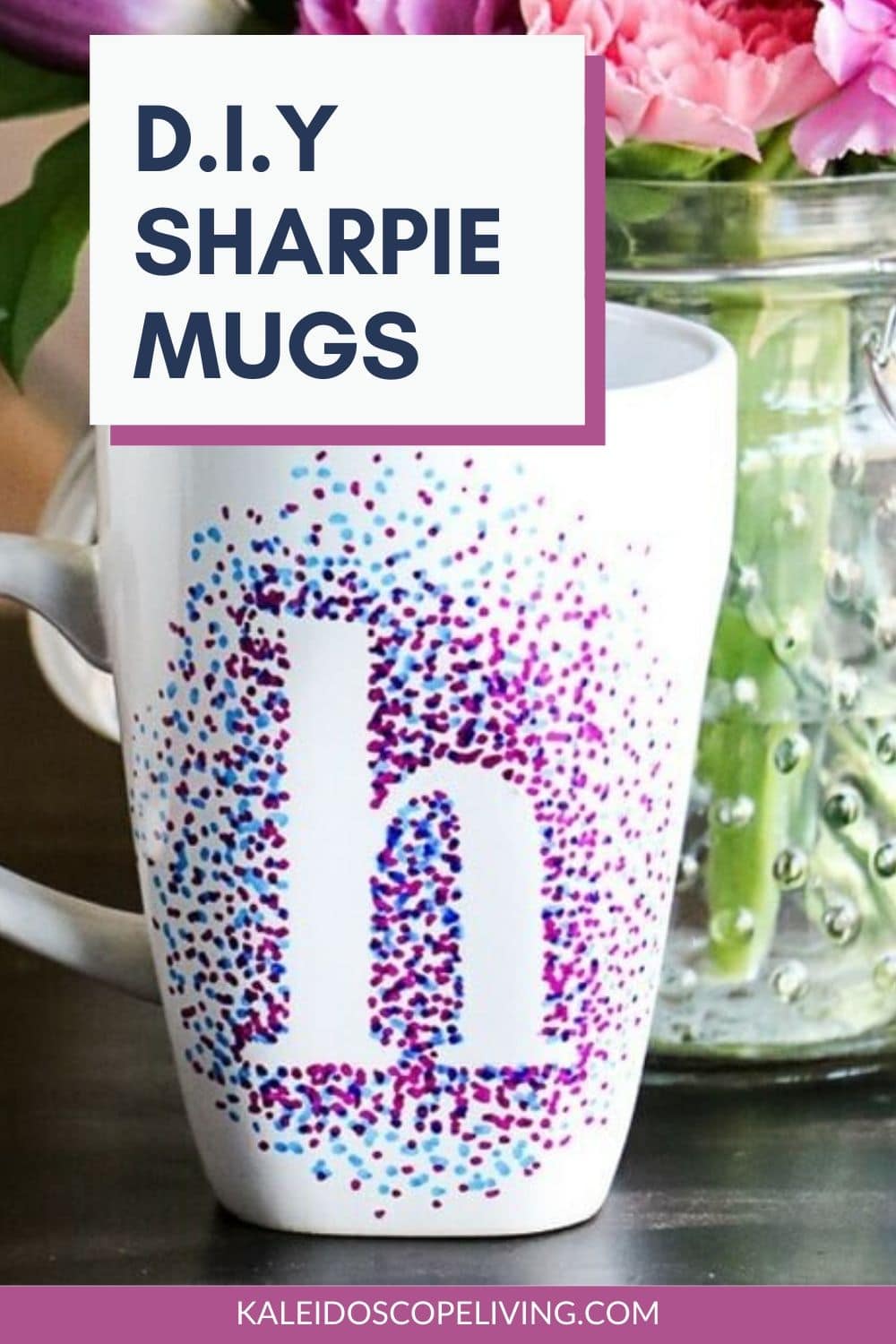 DIY Mother's Day Mugs and Cups using Child's Artwork or