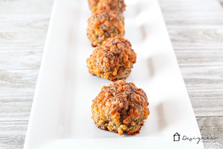 Easy Sausage Balls (with a bit of heat!)