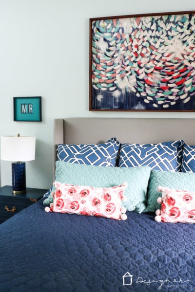 Custom Bedroom Art for the Mr. and Mrs.