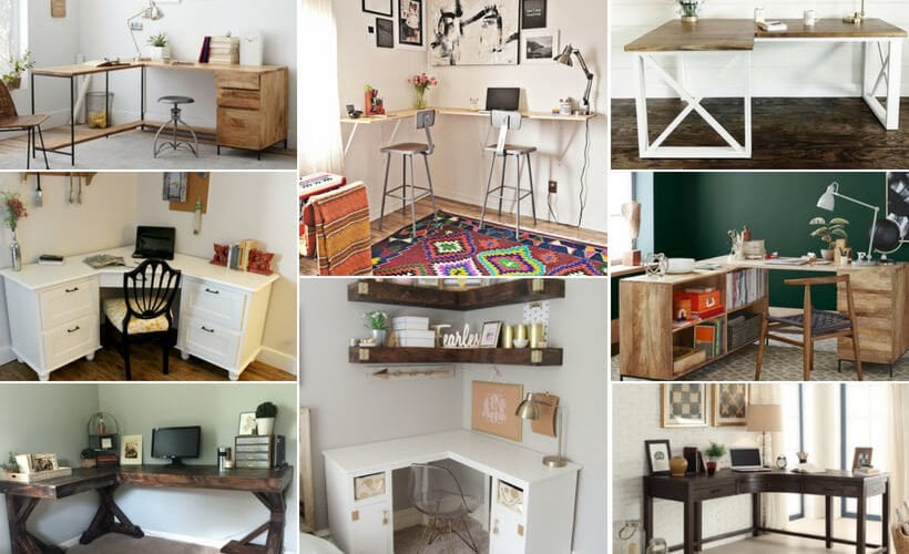 10 Corner Desks To Diy Or Buy Kaleidoscope Living